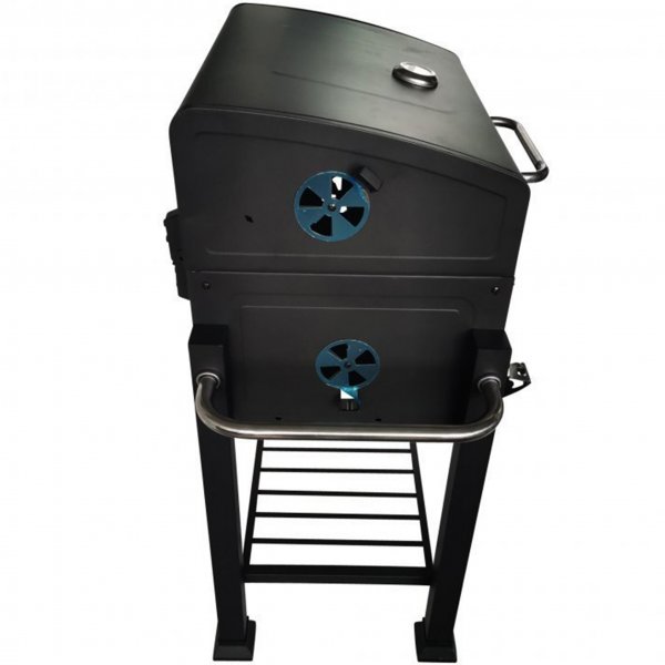 Kolgrill med hj- och snkbar kolbdd | Christoffer