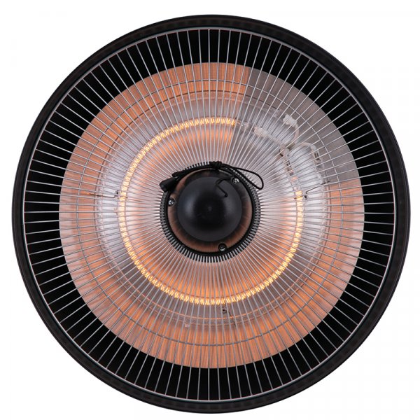 Hngande terrassvrmare | 1500W | Svart