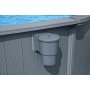 Bestway Hydrium pool ovan mark �7,32 m � 132 cm djup | St�lpool (561RP)