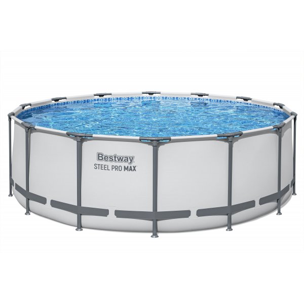 Bestway pool ovan mark Ø4,27m - 122cm djup | Steel Pro MAX (5612X) Bestway pool ovan mark Ø4,27m - 122cm djup | Steel Pro MAX (5612X)