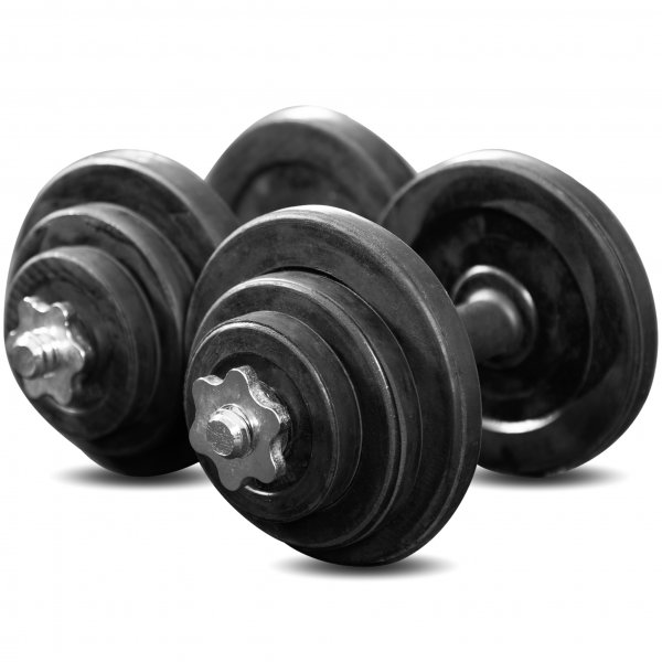 Hantlar 2x10kg | Gjutj�rn | Trekkrunner