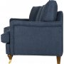Howardsoffa 3-sits | Svängd design, kallskum & avtagbar klädsel | Watford Deluxe Mörkblå Howardsoffa 3-sits | Svängd design, kallskum & avtagbar klädsel | Watford Deluxe Mörkblå