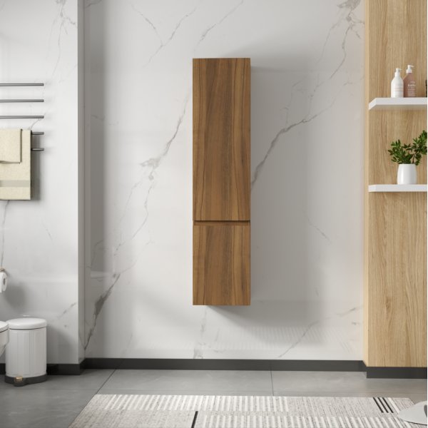 Högskåp badrum 150x35cm | Vägghängt | Paris Högskåp badrum 150x35cm | Vägghängt | Paris