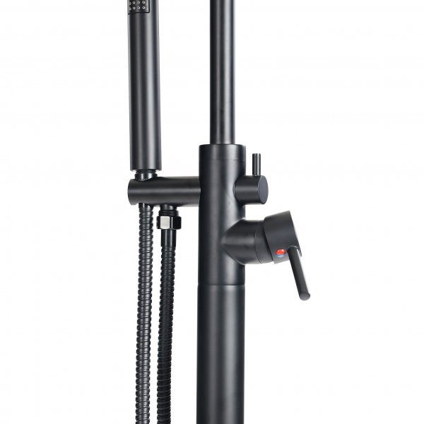 Golvblandare badkar | Fristående | FD-2207 | Svart Golvblandare badkar | Fristående | FD-2207 | Svart