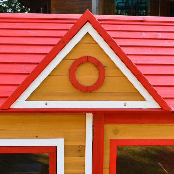 Premium Lekstuga i trä 1,8m² | kök & café-lucka | Fönster & dörr med plexiglas Premium Lekstuga i trä 1,8m² | kök & café-lucka | Fönster & dörr med plexiglas