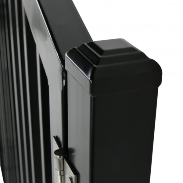 Smidesgrind med välvd topp | Dubbelgrind Smidesgrind med välvd topp | Dubbelgrind