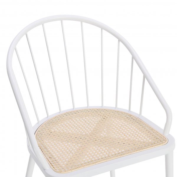 Matstol med konstrottingsits | 2-pack | Vit | Dalby Matstol med konstrottingsits | 2-pack | Vit | Dalby