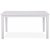 Nidingen matbord | Skandinaviskt trbord i vitlack med tillggsskivor | 140230 cm