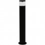 Pollare - Svartlackerad aluminium