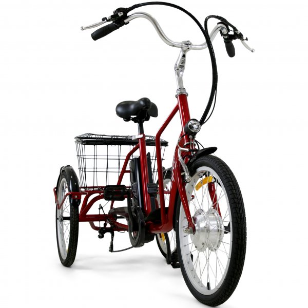 Trehjulig elcykel | 6 växlar Shimano | 250W - 10.4Ah | Lyfco Trehjulig elcykel | 6 växlar Shimano | 250W - 10.4Ah | Lyfco