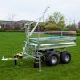 Skogs- och timmervagn för ATV | Elektronisk tippning Skogs- och timmervagn för ATV | Elektronisk tippning