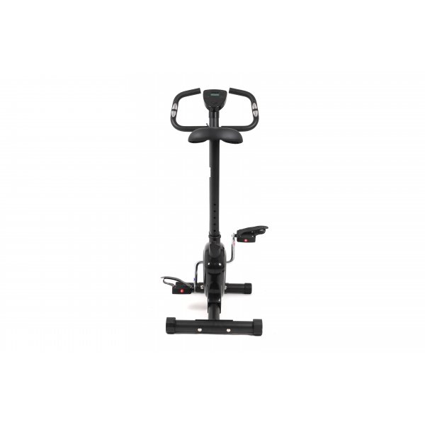 Motionscykel f�r hemmatr�ning med pulssensor och display � Svart