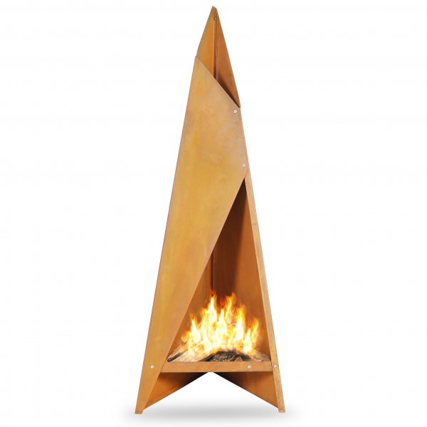 Eldstad i cortenstål | För utomhusmiljö | Tipi Eldstad i cortenstål | För utomhusmiljö | Tipi