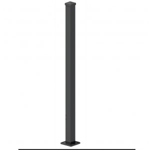 Stolpe 65x65x2-1900mm till insynsstaket 1800mm